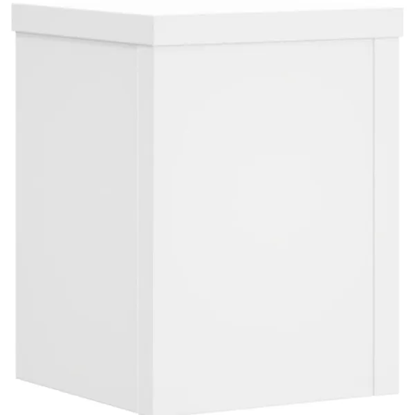 Discount Växtställ 2 st vit 15x15x20 cm konstruerat trä Växtställ