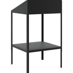 Online Växtställ antracit 56,5x54,5x100 cm galvaniserat stål - Växtställ Planteringsbänkar