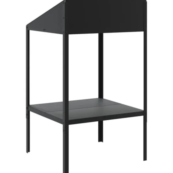 Online Växtställ antracit 56,5x54,5x100 cm galvaniserat stål - Växtställ Planteringsbänkar
