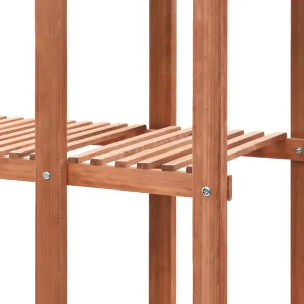 Best Växtställ cedarträ 86x36x139 cm - Växtställ Växtställ