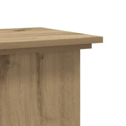 vidaXL Växtställ ek 33x33x60 cm konstruerat trä