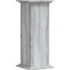 Discount Växtställ grå sonoma 33x33x80 cm konstruerat trä Växtställ