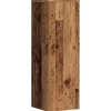 Discount Växtställ åldrat trä 33x33x100 cm konstruerat trä Växtställ