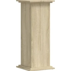 vidaXL Växtställ sonoma-ek 33x33x80 cm konstruerat trä