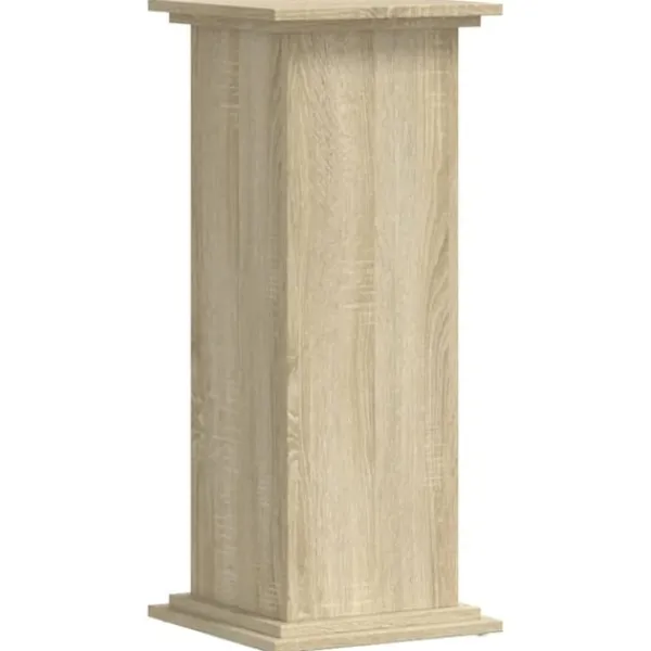 vidaXL Växtställ sonoma-ek 33x33x80 cm konstruerat trä