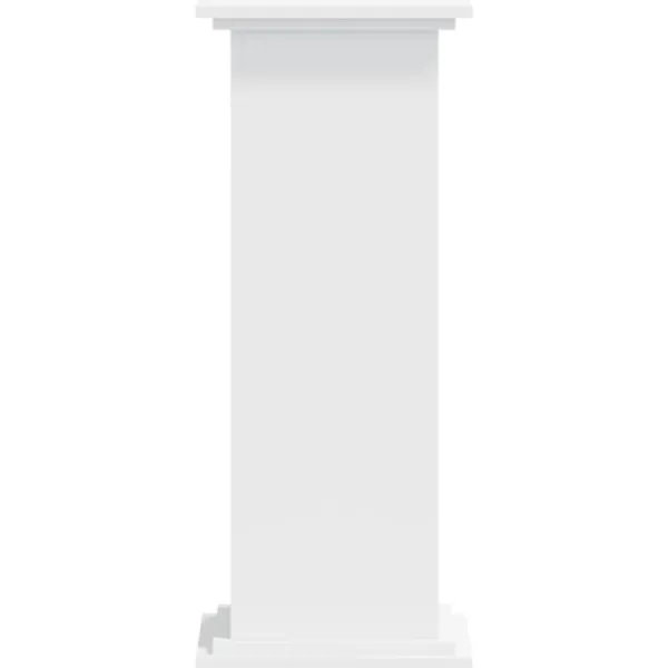 vidaXL Växtställ vit 33x33x80 cm konstruerat trä