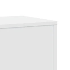 vidaXL Växtställ vit 33x33x100 cm konstruerat trä