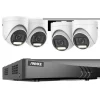 New Videoövervakningssystem, 8CH, 5MP upplösning, 30m kabel längd,2T, 8CH DVR 4Pcs Kit Säkerhetsmonitorer & Videokameror
