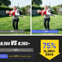 New Videövervakningssystem, 8MP upplösning, IP67 väderbeständig,Ingen Säkerhetsmonitorer & Videokameror
