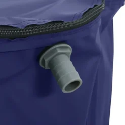Vikbar vattentank med kran - Regntunna 1350 L PVC | Färg: Grön | Storlek: 1350 L Regntunnor