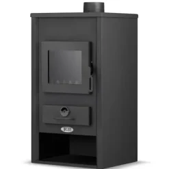 Clearance vedeldad kamin 22 kW, antracit - C - Mindre slitage Vedeldade Kaminer