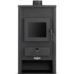Clearance vedeldad kamin 22 kW, antracit - C - Mindre slitage Vedeldade Kaminer