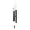 Vindklocka NATURENS MELODY H99cm, svart