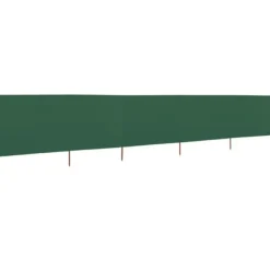 Vindskydd 5 paneler tyg 600x160 cm grön - Vindskärm - Vindskärmar - Home & Living