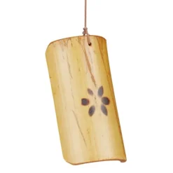 Vindspel, Bambu, 73x7x7 cm, Brun