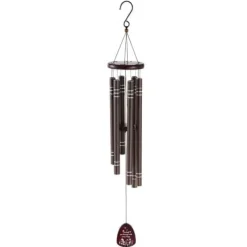 Outlet Vindspel, 106,7x15 cm, Brun, Aluminium Vinddekoration