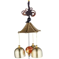 Sale Vindspel, 39x7.5x7.5 cm, Guld Vinddekoration