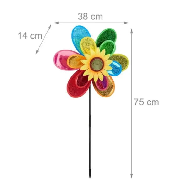 Sale Vindspinner-set, 75x38x14 cm, Flerfärgad Vinddekoration