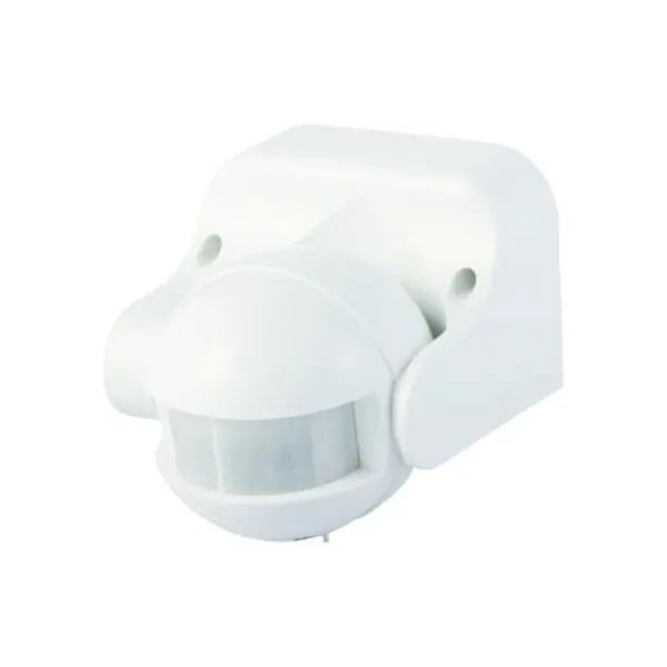 Vit utanpåliggande 180° PIR-rörelsesensor CP-2B EC20320 ECO