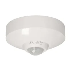 Vit utanpåliggande rörelsesensor 800W 360° IP20 Orno OR-CR-250