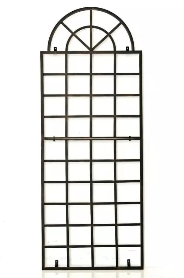 Viva Handcrafted Metal Trellis - Antique Bronze Finish, 180cm Height