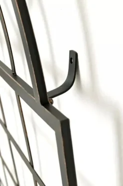 Viva Handcrafted Metal Trellis - Antique Bronze Finish, 180cm Height