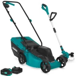Outlet Gräsklippare & Trimmer 20V – Set inkl. 4.0Ah Batteri och laddare Trädgårdsmaskiner