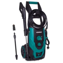 Online Högtryckstvätt 2200W – 170 Bar – 450L/h – Integrerad Tvättmedelsbehållare – 8m Slang – För Hem och Trädgård Trädgårdsmaskiner