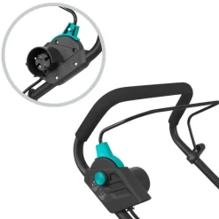 Vonroc Vertikalskärare & Luftare – 1500W – 36 cm skärbredd | Justerbart skärdjup | Inkl. 45L gräsbox & väggfäste