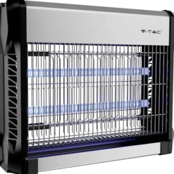 Outlet V-TAC VT-3216 11179 Insektsdödare UV-ljus 16 W (L x B x H) 280 x 354 x 93.5 mm Aluminium, Svart 1 st Insektsmedel & Djuravvisande Medel