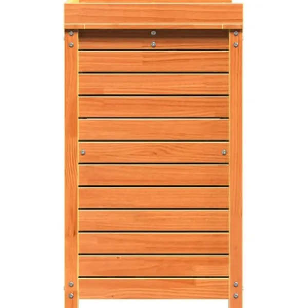 Sale Växtbord med hyllor i massiv furu - Planteringsbord för trädgård | Färg: Brun | Storlek: 82,5x50x86,5 cm Planteringsbänkar