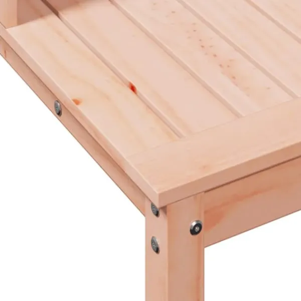 Clearance Växtbord med hyllor i massivt douglasträ - Planteringsbord | Storlek: 82,5x50x109,5 cm | Färg: Natur Planteringsbänkar