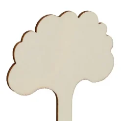 Online Växtetiketter, 10x6x0,2 cm, Natur, Trä Trädgårdsprydnader