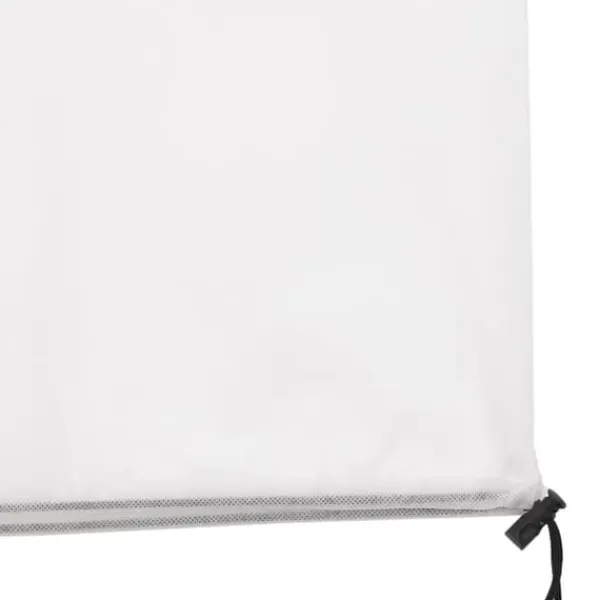 Växtfleece med blixtlås och dragsko - Vinterskydd för växter | Storlek: 1,2x1,8 m | Viktspecifikation: 70 g/m²