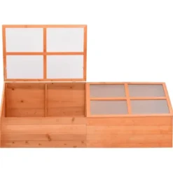 Sale Växthus - Living Växthus trä 180x57x62 cm Växthus
