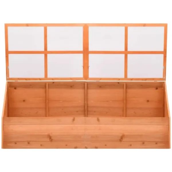 Sale Växthus - Living Växthus trä 180x57x62 cm Växthus