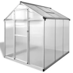 New Växthus 3,46 m² förstärkt aluminium Växthus