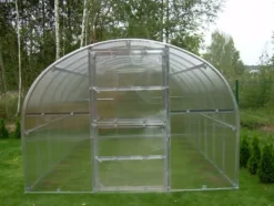 Baumera Växthus BALTIC 3x6m med 6 mm polykarbonatbeläggning