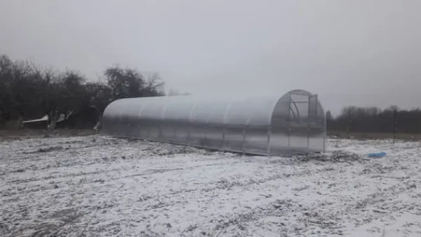 Best Växthus BALTIC 3x8m med 6 mm polykarbonatbeläggning Växthus