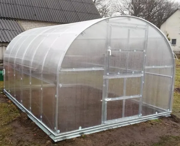 Sale Växthus Klasika 3x4m med 4 mm polykarbonatbeläggning Växthus