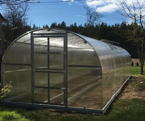 Sale Växthus Klasika 3x6m med 6 mm polykarbonatbeläggning Växthus