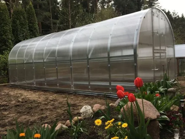 Sale Växthus Klasika 3x6m med 6 mm polykarbonatbeläggning Växthus