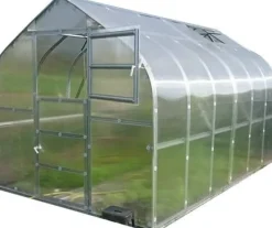 Baumera Växthus STANDART 15 - 2,5x6m med 4 mm polykarbonatbeläggning
