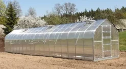 Sale Växthus STANDART 20 - 2,5x8m med 6 mm polykarbonatbeläggning Växthus