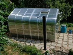 Baumera Växthus STANDART 10 - 2,5x4m med 6 mm polykarbonatbeläggning