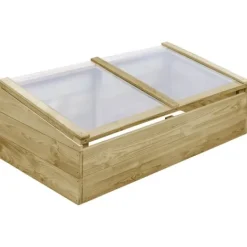 vidaXL Växthus impregnerad furu 100x50x35 cm