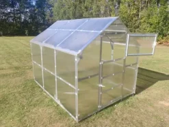 Sale Växthus KLASIKA BERNARD 2,35x4 m med 6mm polykarbonat Växthus