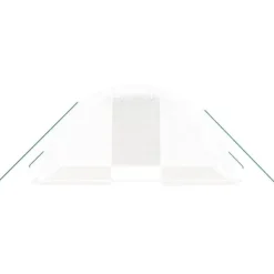 Sale Växthus med stålram vit 8 m² 4x2x2 m Växthus