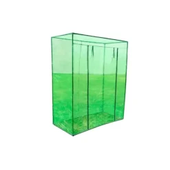 vidaXL Växthus stålram PVC