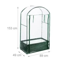 Best Växthus, 153x89x49 cm, Transparent Växthus